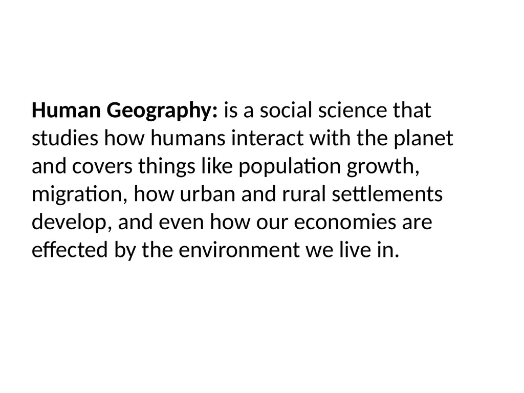 Geography NEW GCSE Why you should study Geography - slide 5 of 30