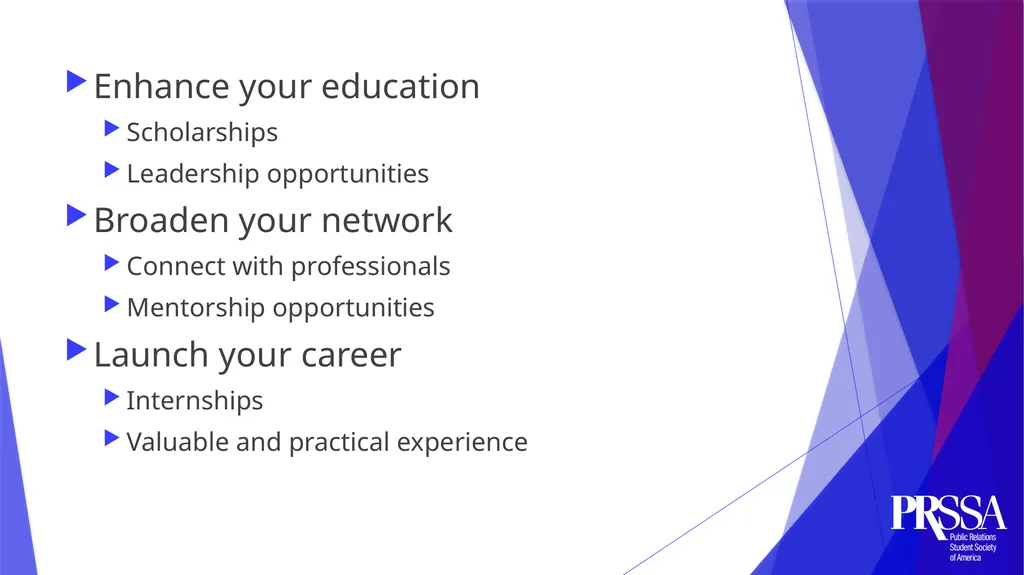 *Background on presenters* List your PRSSA - slide 16 of 21