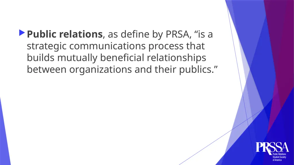 *Background on presenters* List your PRSSA - slide 5 of 21