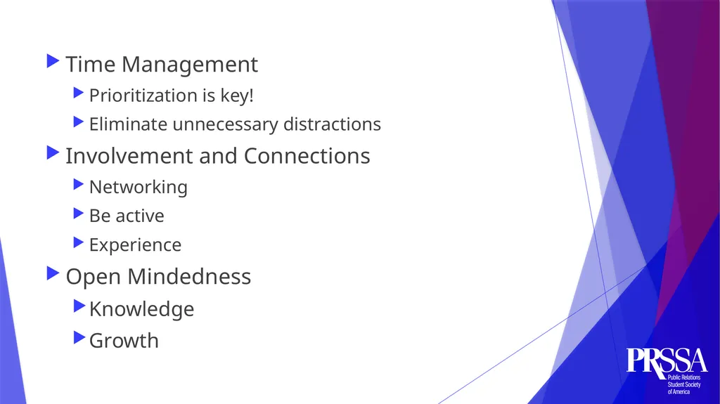 *Background on presenters* List your PRSSA - slide 18 of 21