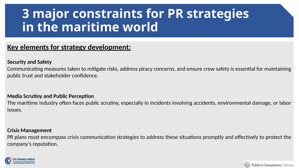 Greek Maritime & Shipping Industry: Reputation - slide 4 of 13