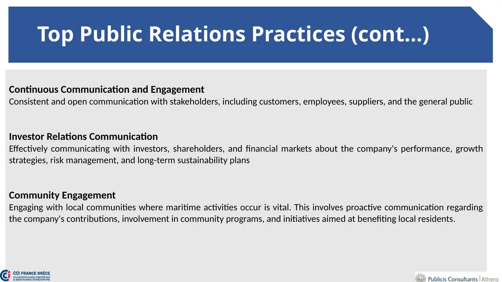 Greek Maritime & Shipping Industry: Reputation - slide 11 of 13