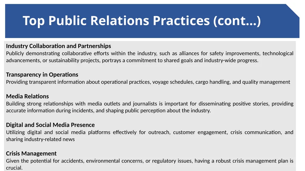 Greek Maritime & Shipping Industry: Reputation - slide 12 of 13