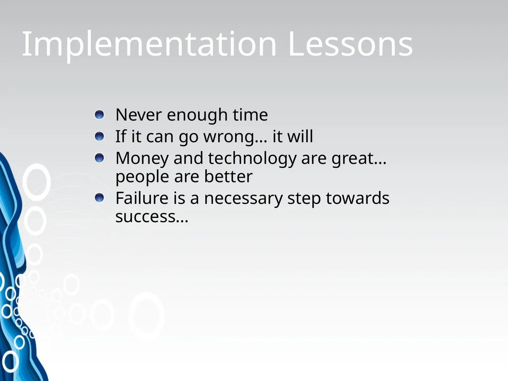 Innovation Process MS Institute Series Experience - slide 46 of 47