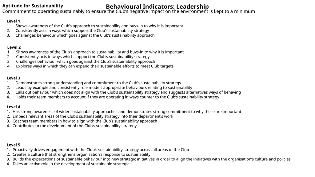 Core Competency Clusters Quality & Service - slide 14 of 18