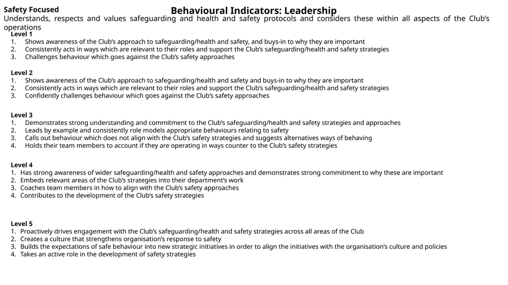Core Competency Clusters Quality & Service - slide 15 of 18