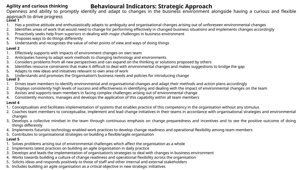 Core Competency Clusters Quality & Service - slide 11 of 18