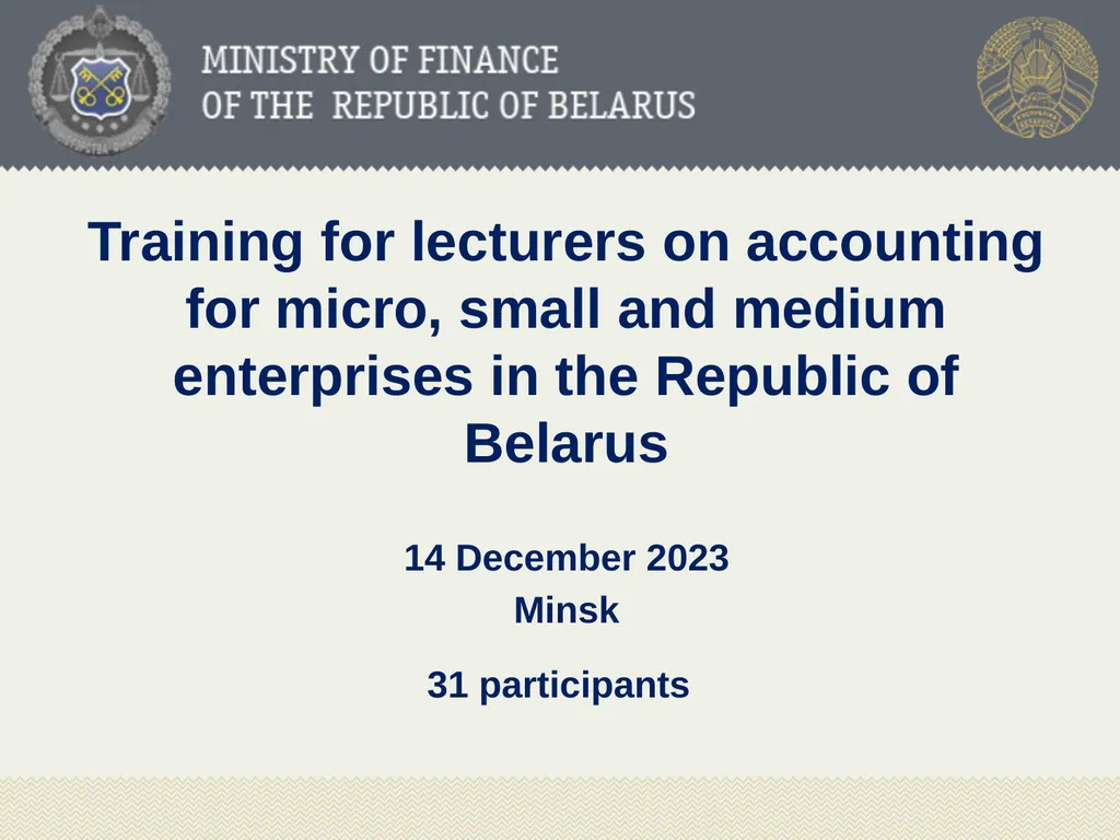Tatsiana Rybak Head of Accounting, Reporting and - slide 23 of 26