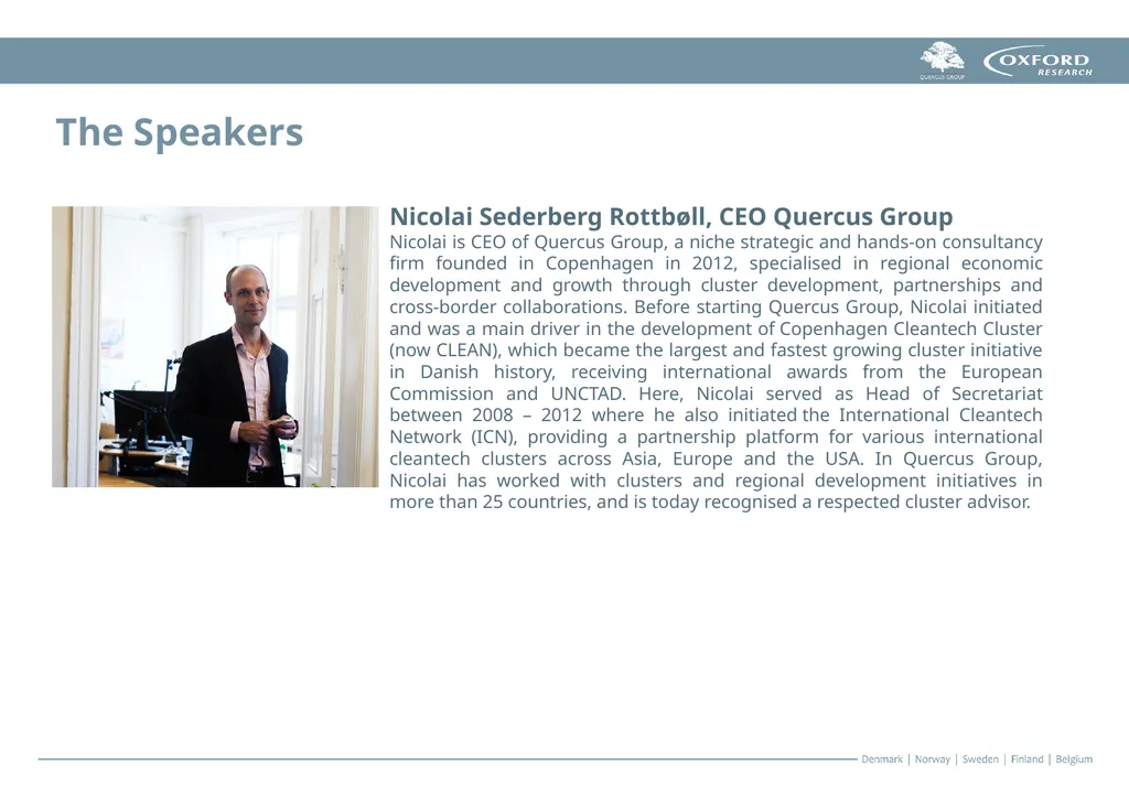 Oxford Research’s and Quercus Group’s - slide 5 of 12