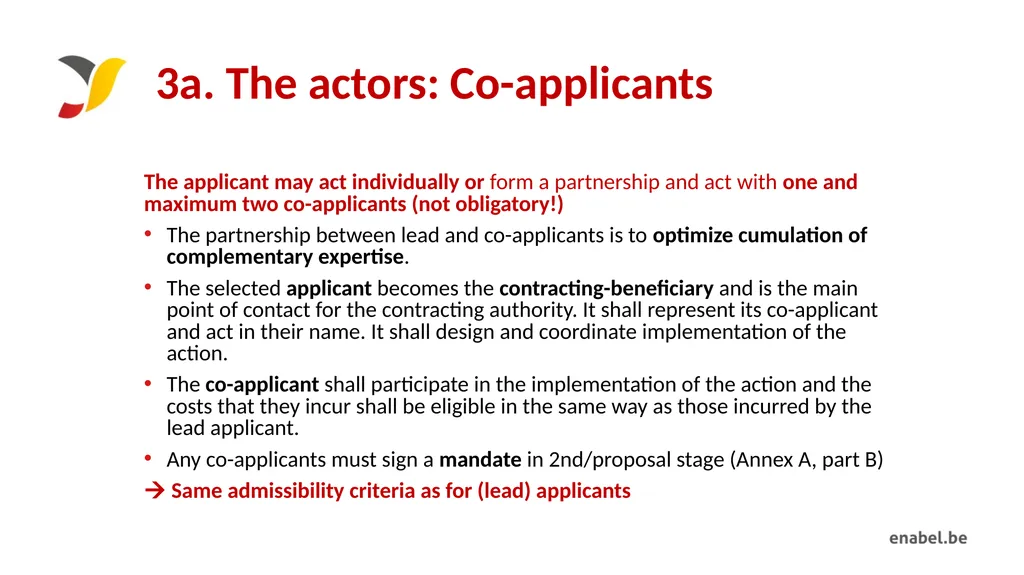 Call For Proposals INCUBATION AND ACCELERATION - slide 17 of 61