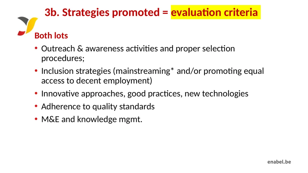 Call For Proposals INCUBATION AND ACCELERATION - slide 31 of 61