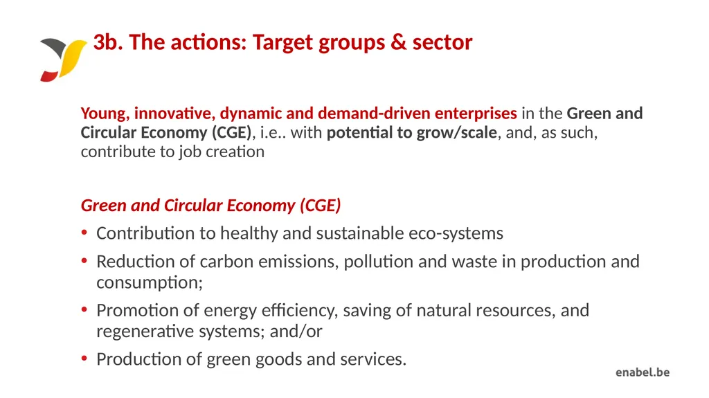 Call For Proposals INCUBATION AND ACCELERATION - slide 23 of 61