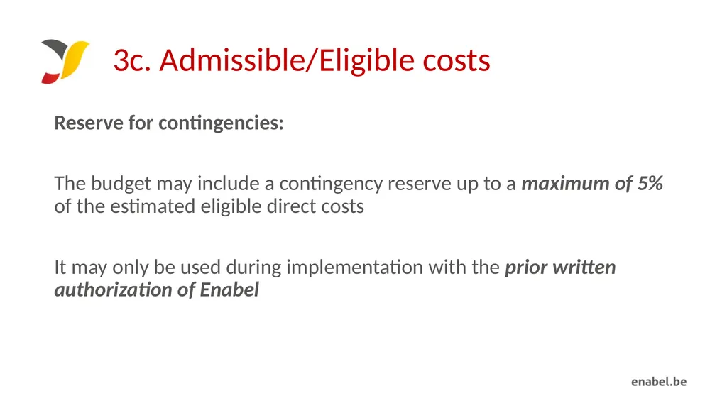 Call For Proposals INCUBATION AND ACCELERATION - slide 45 of 61