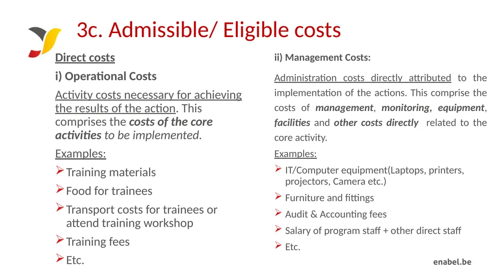 Call For Proposals INCUBATION AND ACCELERATION - slide 43 of 61
