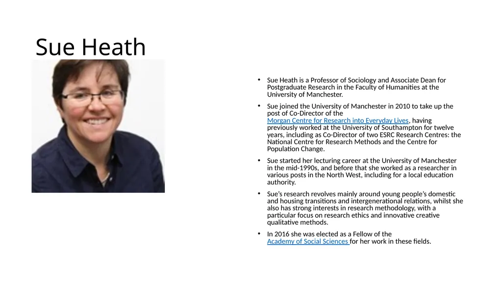 Barbara Noble Barbara is an established research - slide 10 of 11