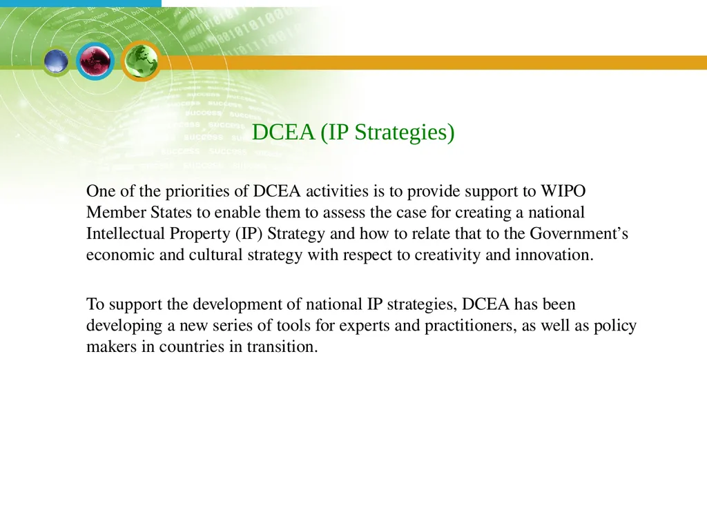 WORLD INTELLECTUAL PROPERTY ORGANIZATION WIPO - slide 12 of 23