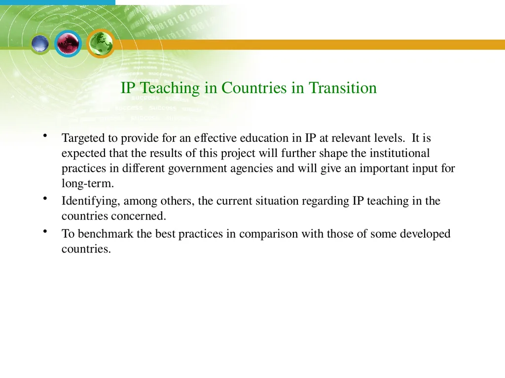 WORLD INTELLECTUAL PROPERTY ORGANIZATION WIPO - slide 20 of 23