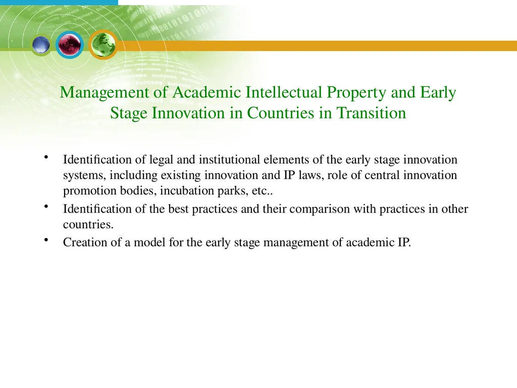 WORLD INTELLECTUAL PROPERTY ORGANIZATION WIPO - slide 15 of 23