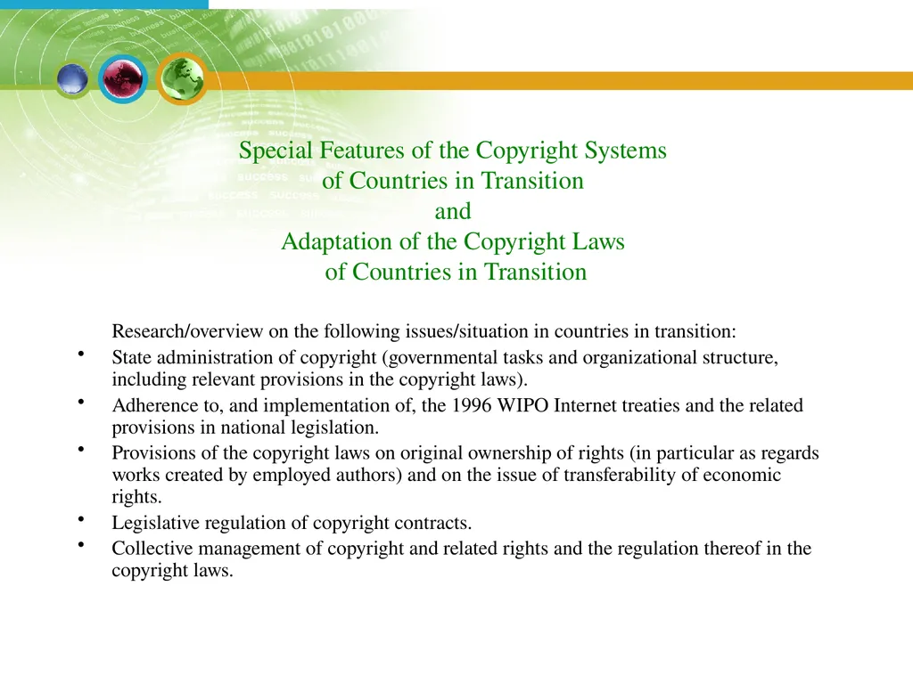 WORLD INTELLECTUAL PROPERTY ORGANIZATION WIPO - slide 16 of 23