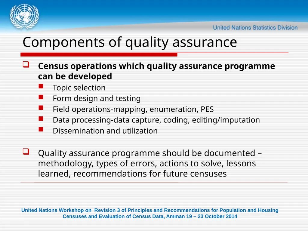 United Nations Workshop on Revision 3 of - slide 21 of 29