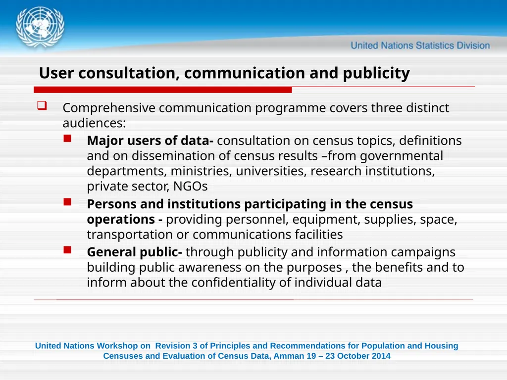 United Nations Workshop on Revision 3 of - slide 9 of 29