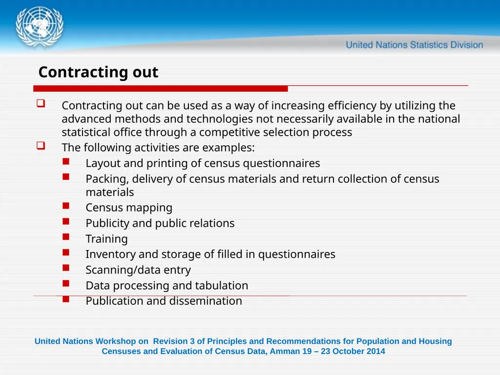 United Nations Workshop on Revision 3 of - slide 13 of 29