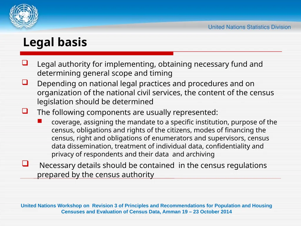 United Nations Workshop on Revision 3 of - slide 6 of 29