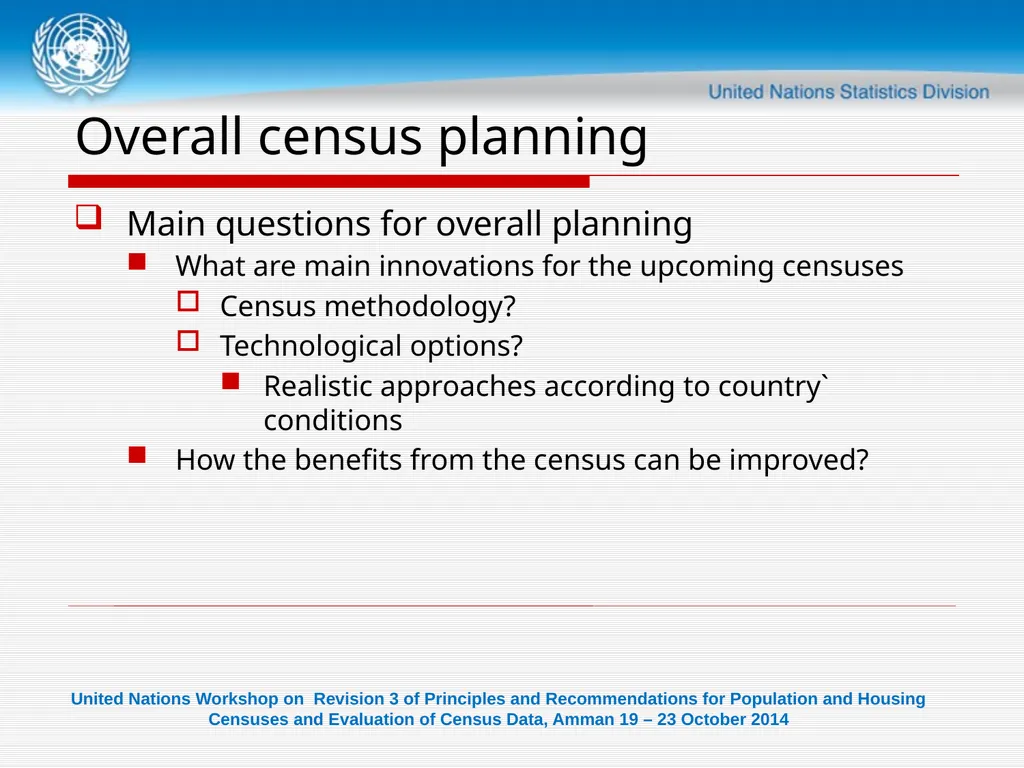 United Nations Workshop on Revision 3 of - slide 4 of 29