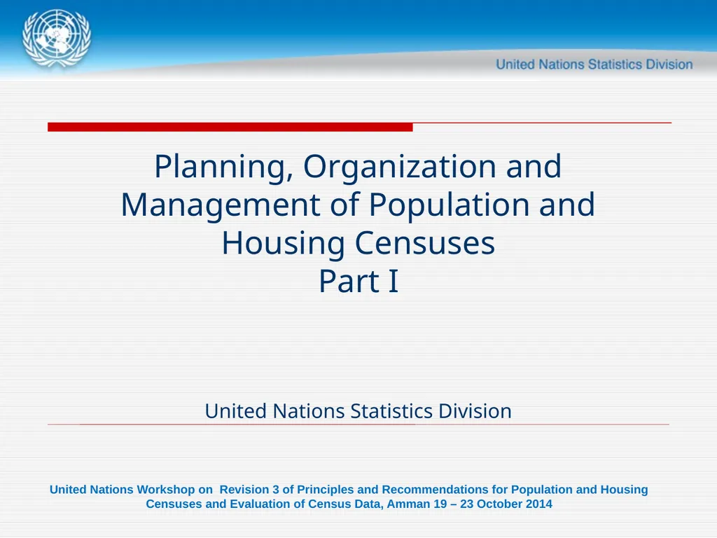 United Nations Workshop on Revision 3 of - slide 1 of 29