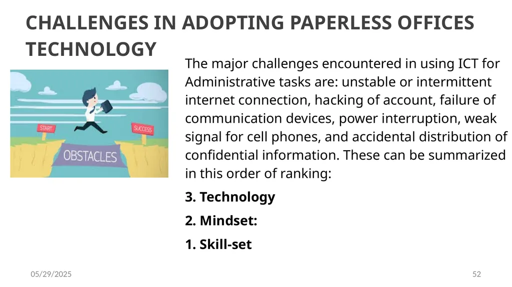 LEVERAGING ON INFORMATION AND COMMUNICATIONS - slide 52 of 53