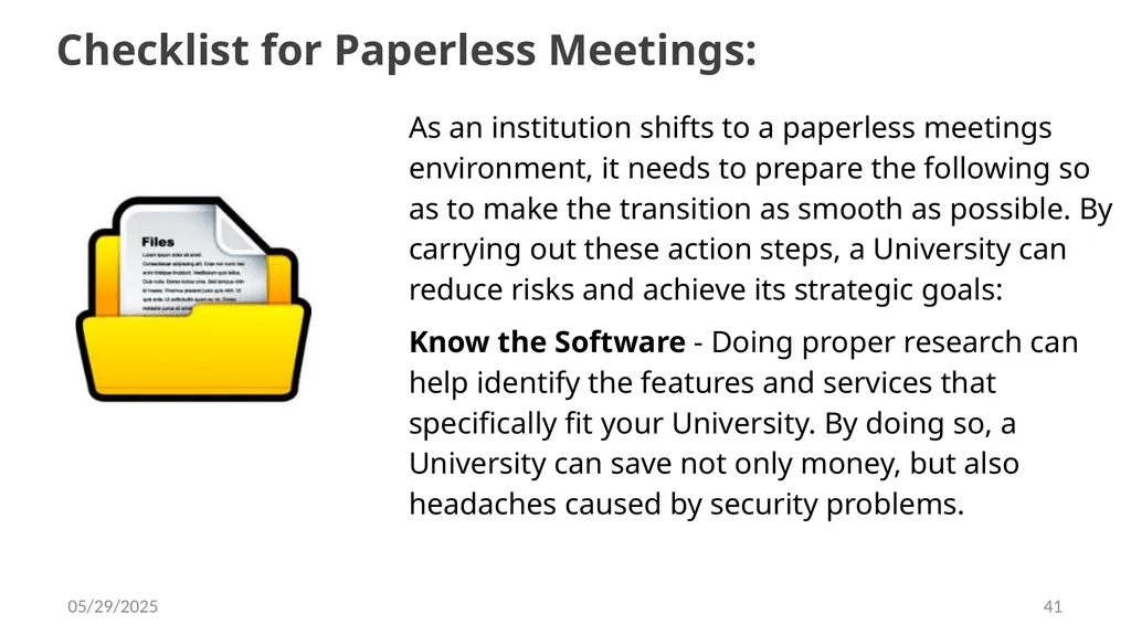 LEVERAGING ON INFORMATION AND COMMUNICATIONS - slide 41 of 53