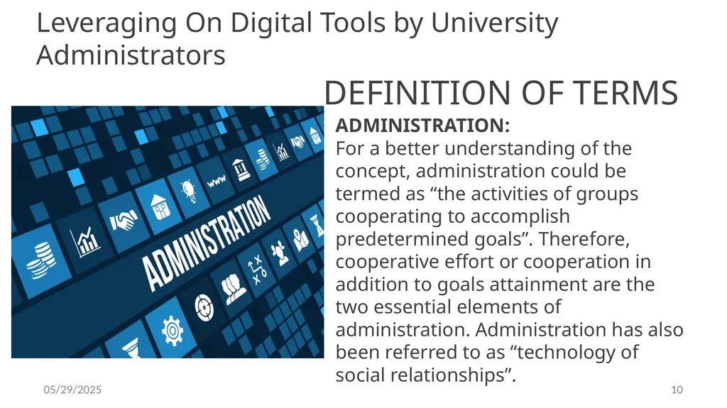 LEVERAGING ON INFORMATION AND COMMUNICATIONS - slide 10 of 53