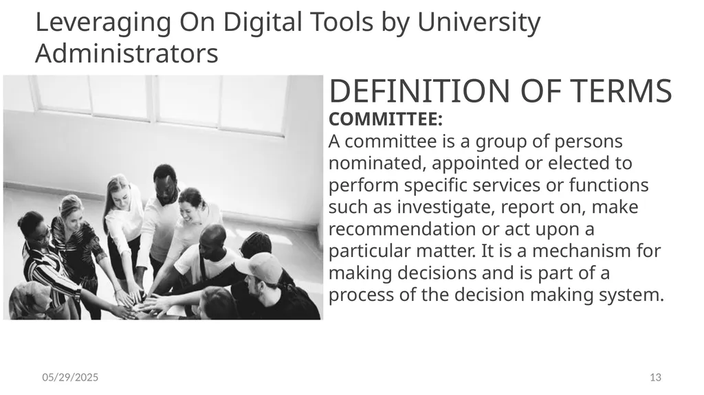 LEVERAGING ON INFORMATION AND COMMUNICATIONS - slide 13 of 53
