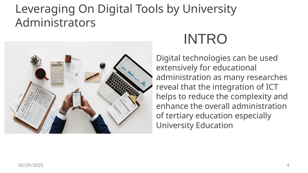 LEVERAGING ON INFORMATION AND COMMUNICATIONS - slide 4 of 53