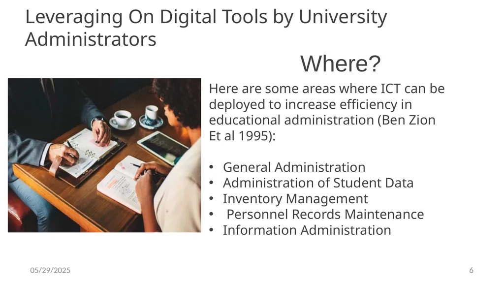 LEVERAGING ON INFORMATION AND COMMUNICATIONS - slide 6 of 53