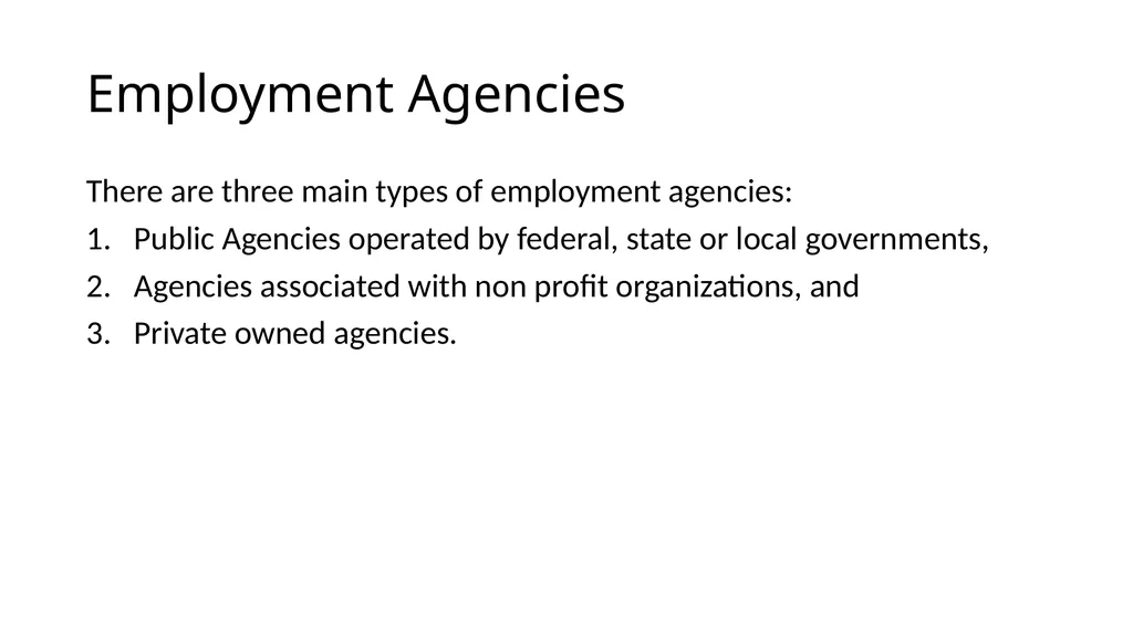 RECRUITMENT AND SELECTION Recruitment : - slide 14 of 32