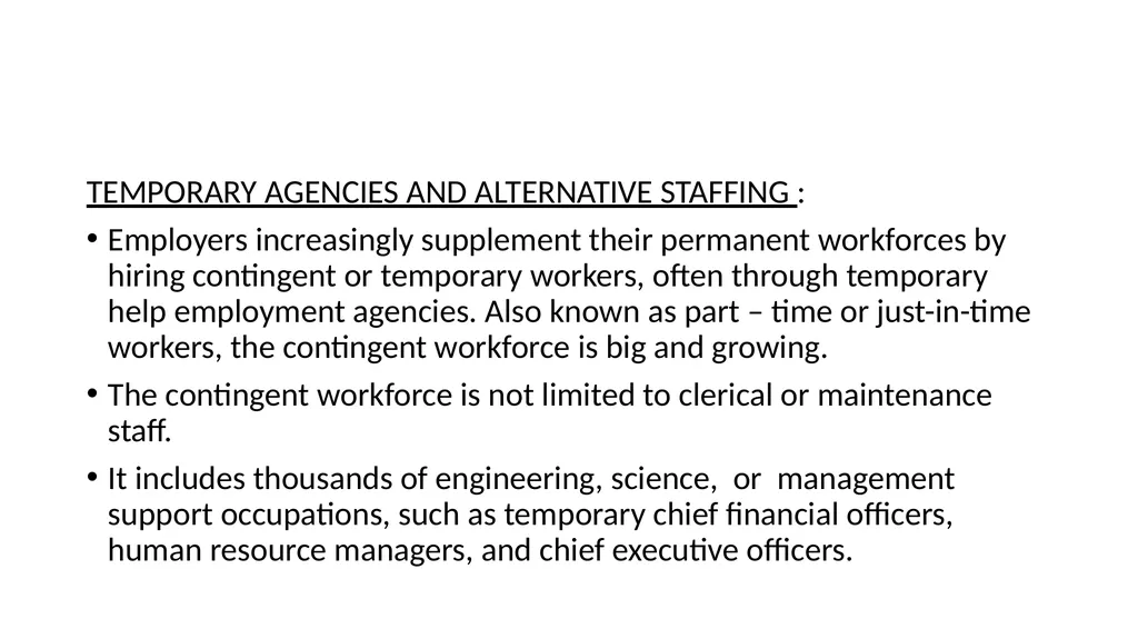 RECRUITMENT AND SELECTION Recruitment : - slide 17 of 32
