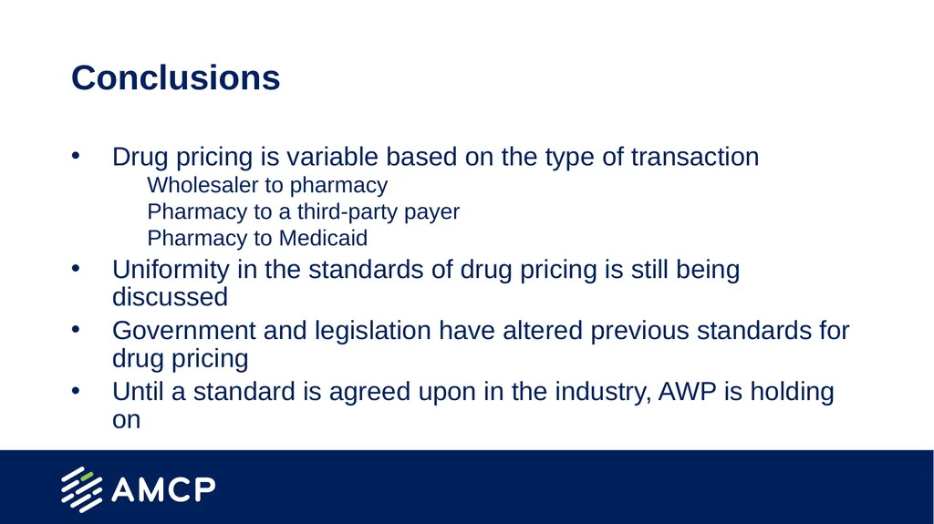 Drug Payment Methodologies Created by the School - slide 20 of 22