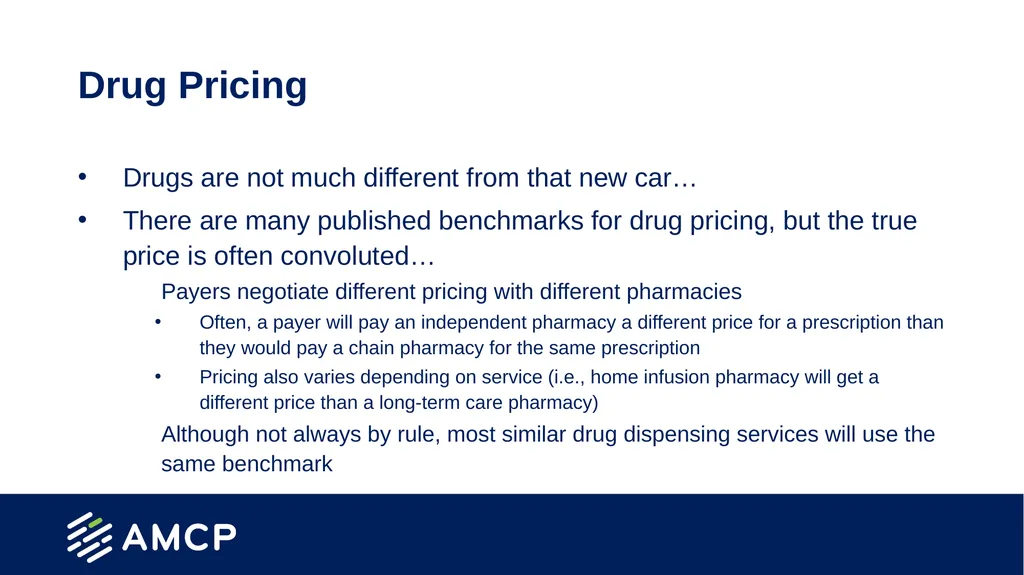 Drug Payment Methodologies Created by the School - slide 4 of 22