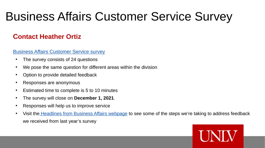 Operational Update Meeting November 18, 2021 - slide 4 of 34