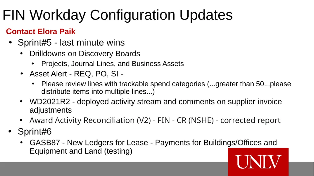 Operational Update Meeting November 18, 2021 - slide 27 of 34