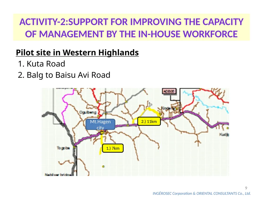 The Project for Capacity Development on Road - slide 9 of 17