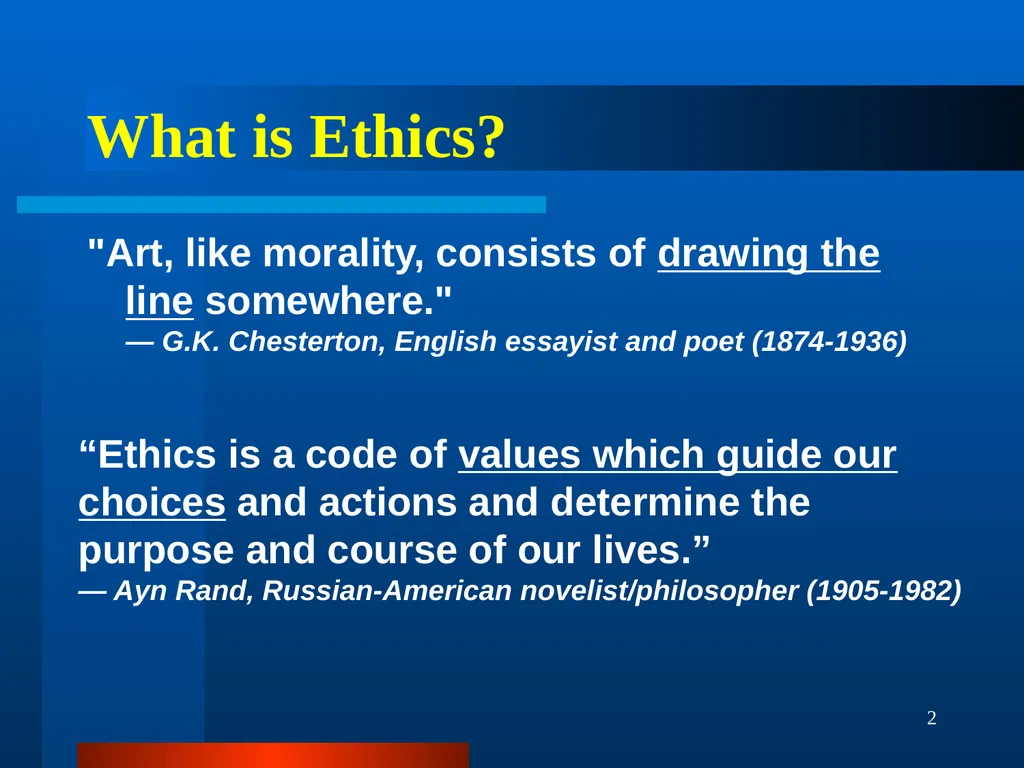 1 Business Ethics Workshop 2010 Summer - slide 2 of 18