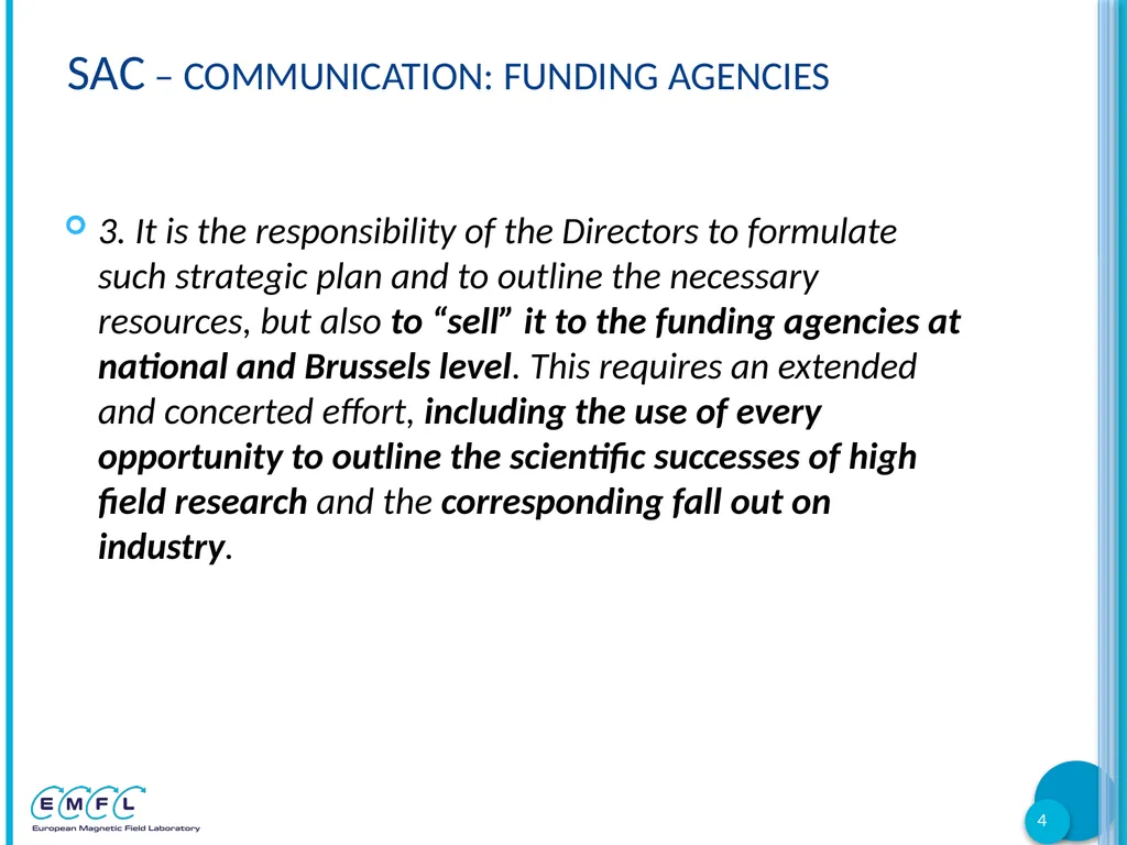 EMFL Days Arles, France 01-03 October 2018 - slide 4 of 12