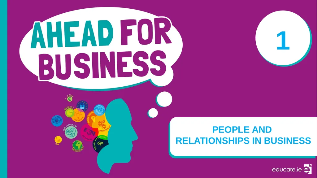 // 1 PEOPLE AND RELATIONSHIPS IN BUSINESS PEOPLE