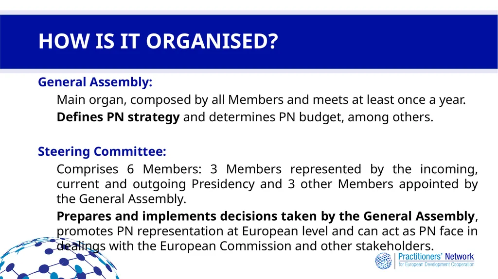 Practitioners’ Network for European Development - slide 5 of 20