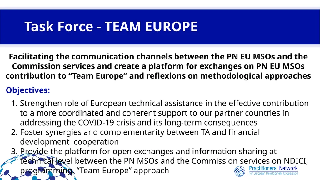 Practitioners’ Network for European Development - slide 17 of 20