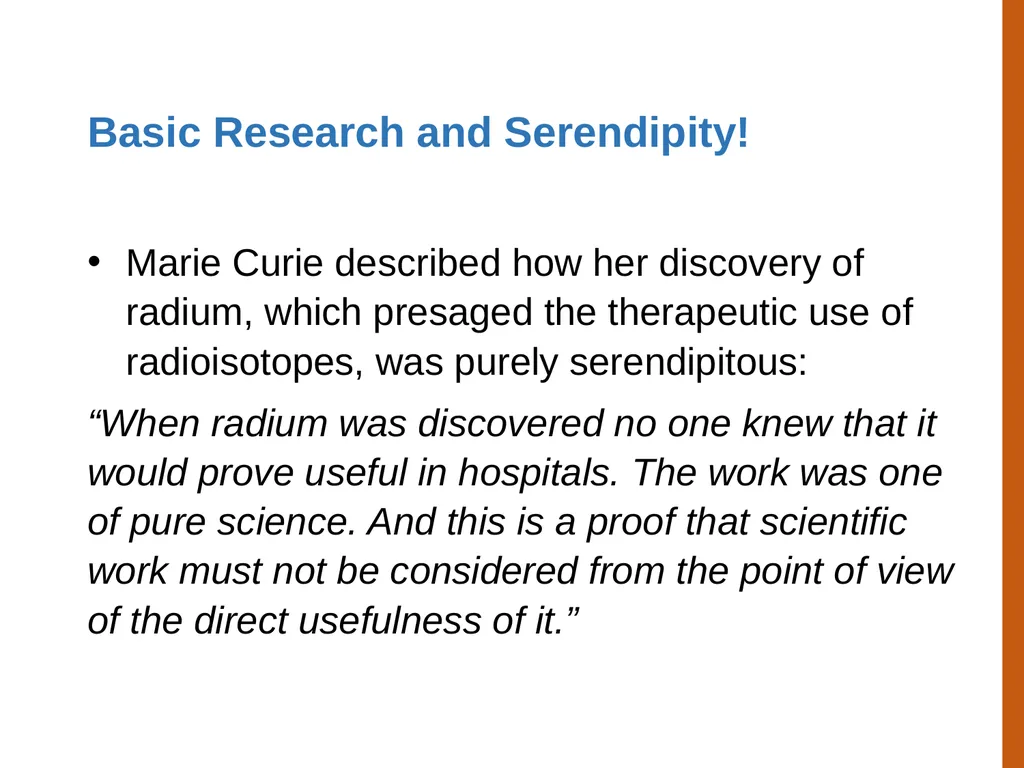 Translating Basic Research to Benefit Society - slide 5 of 30