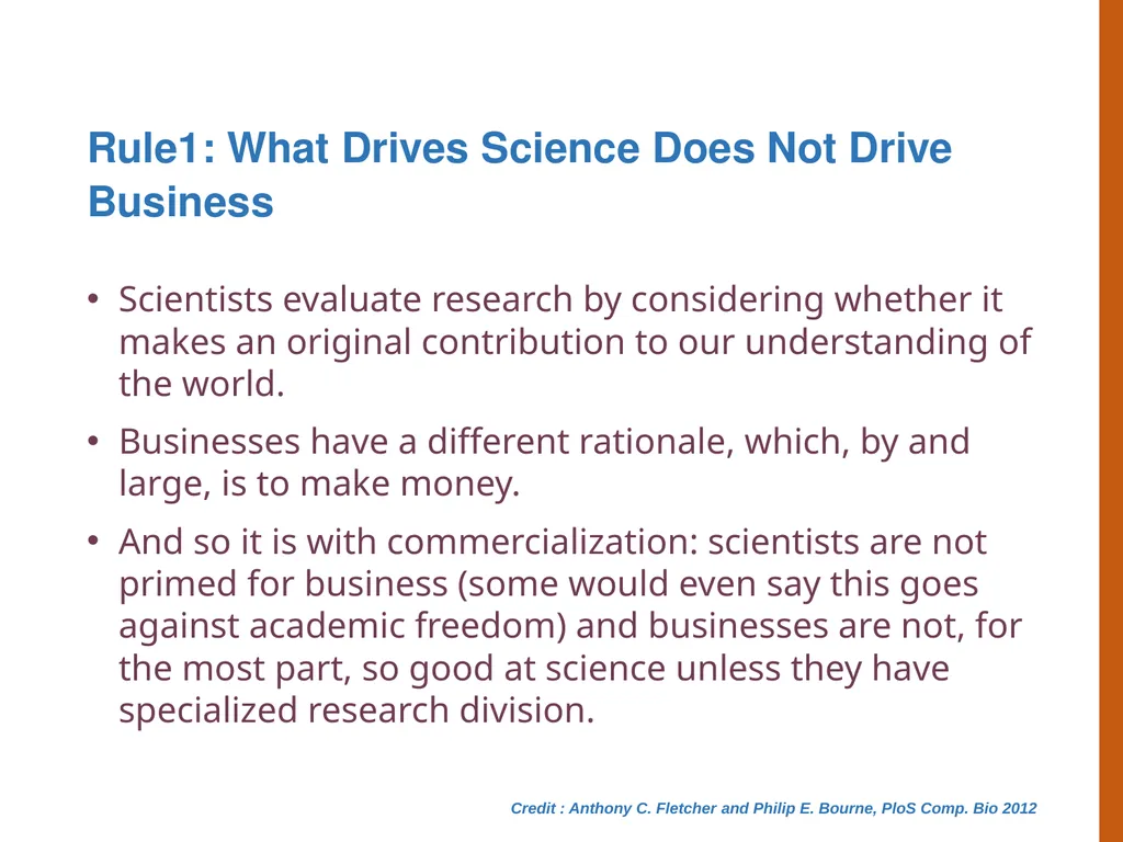Translating Basic Research to Benefit Society - slide 13 of 30