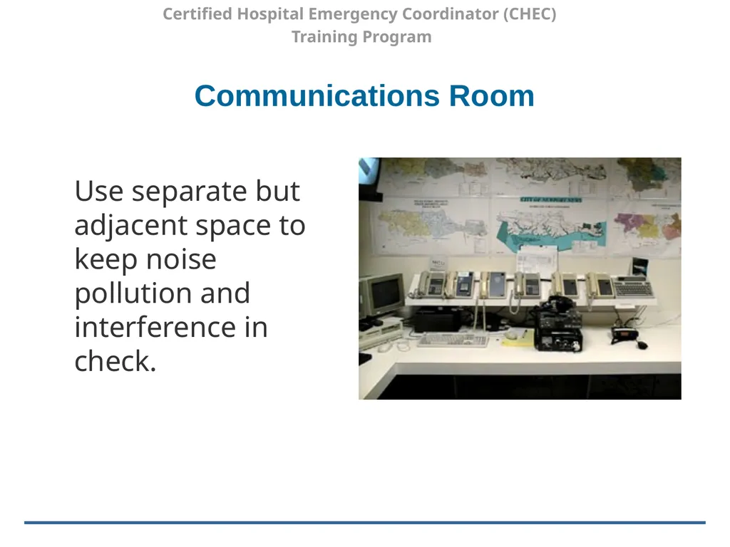 Certified Hospital Emergency Coordinator (CHEC) - slide 24 of 37